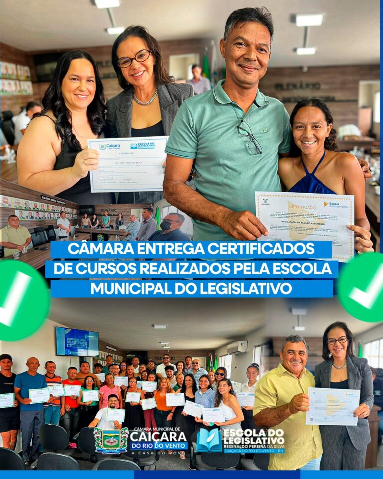 CERTIFICADOS ENTREGUES ✅