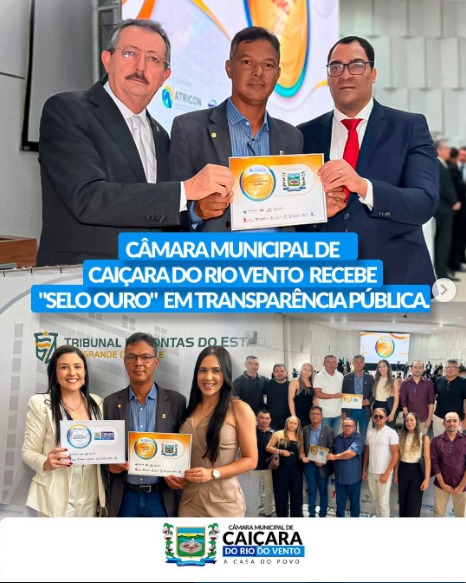 SELO OURO DE QUALIDADE EM TRANSPARÊNCIA ✅