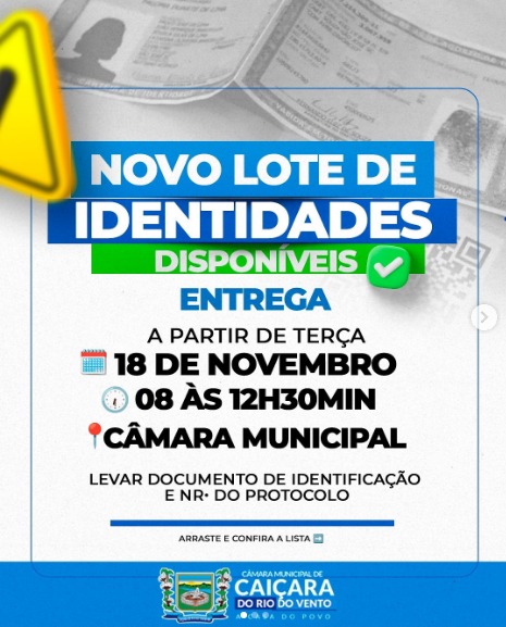 IDENTIDADES DISPONÍVEIS ✅
