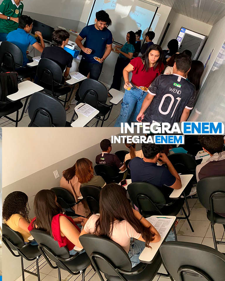 Integra ENEM!!! e as aulas continuam