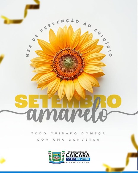 Setembro Amarelo marca a campanha de conscientização sobre a prevenção do suicídio.